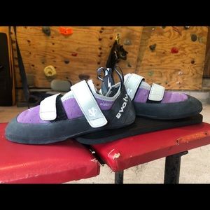 Evolv  climbing shoes